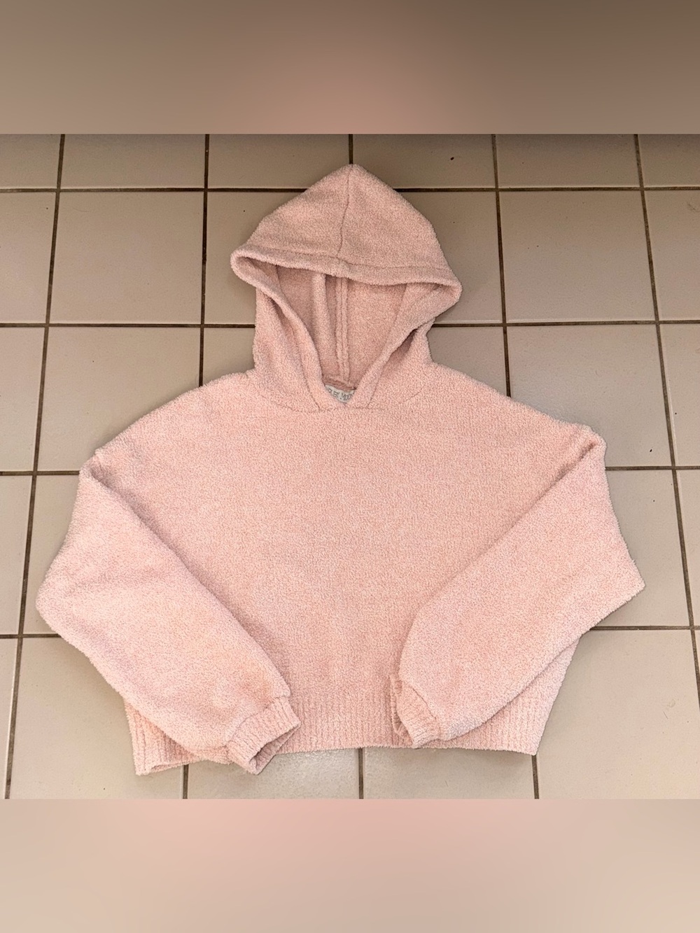 Ruby Moon Pink Fleece Hoodie Size Medium Like New